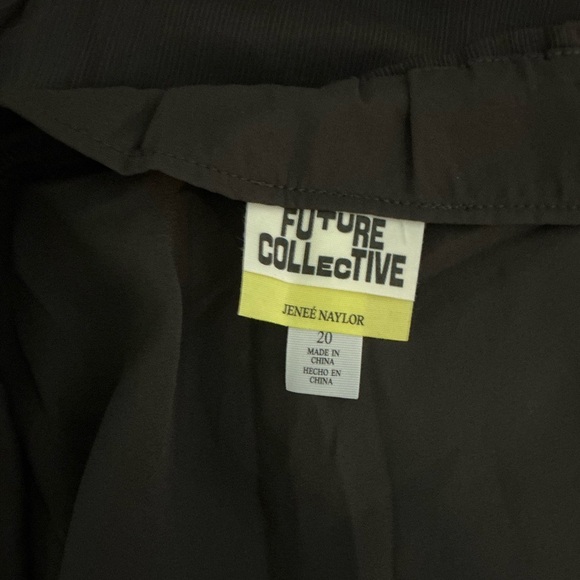 Black Ruffled Asymmetrical Wrap Midi Skirt - Picture 4 of 4